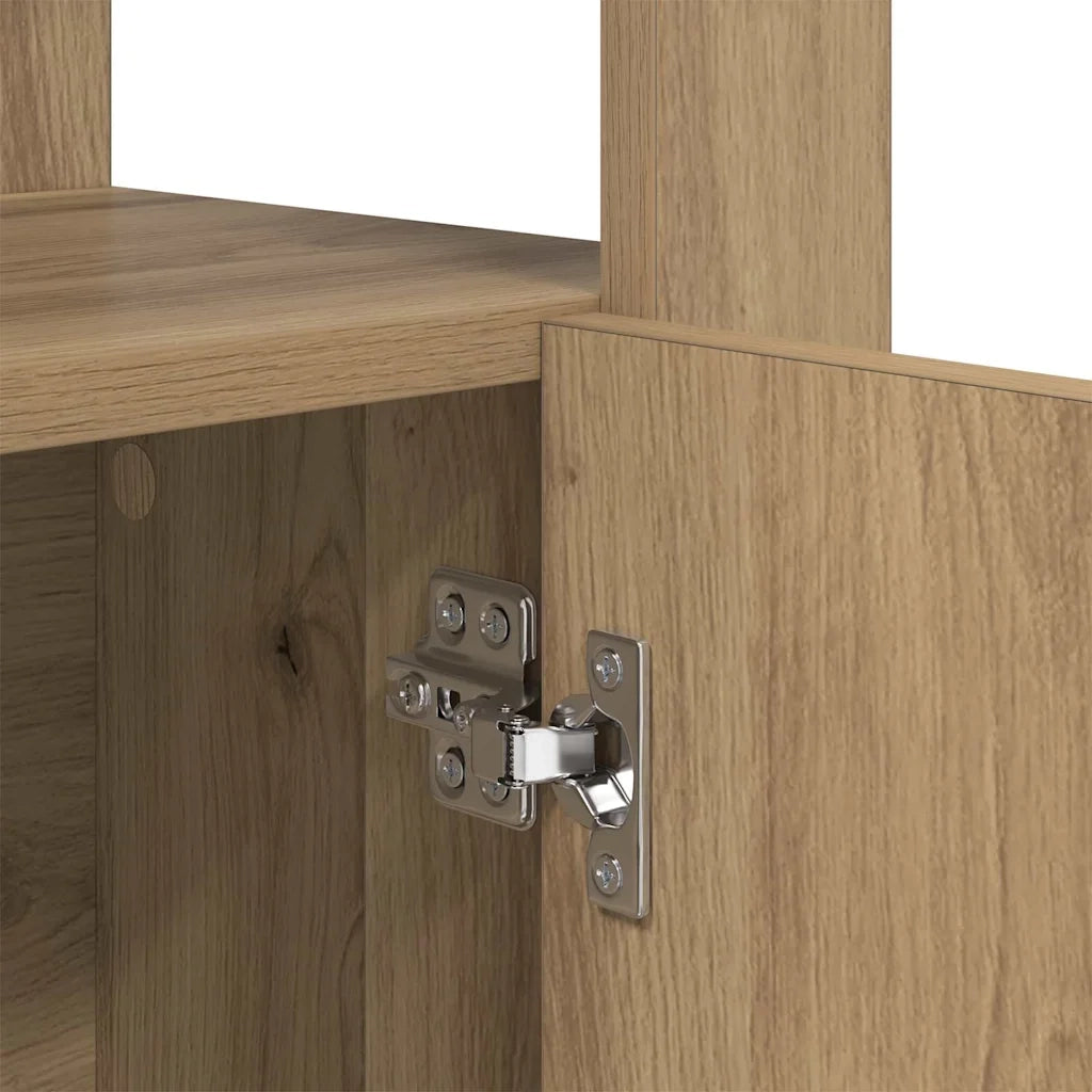 Credenza-Buffet-Armadio da cucina rovere artigianale 30 x 80 x 119.5 cm