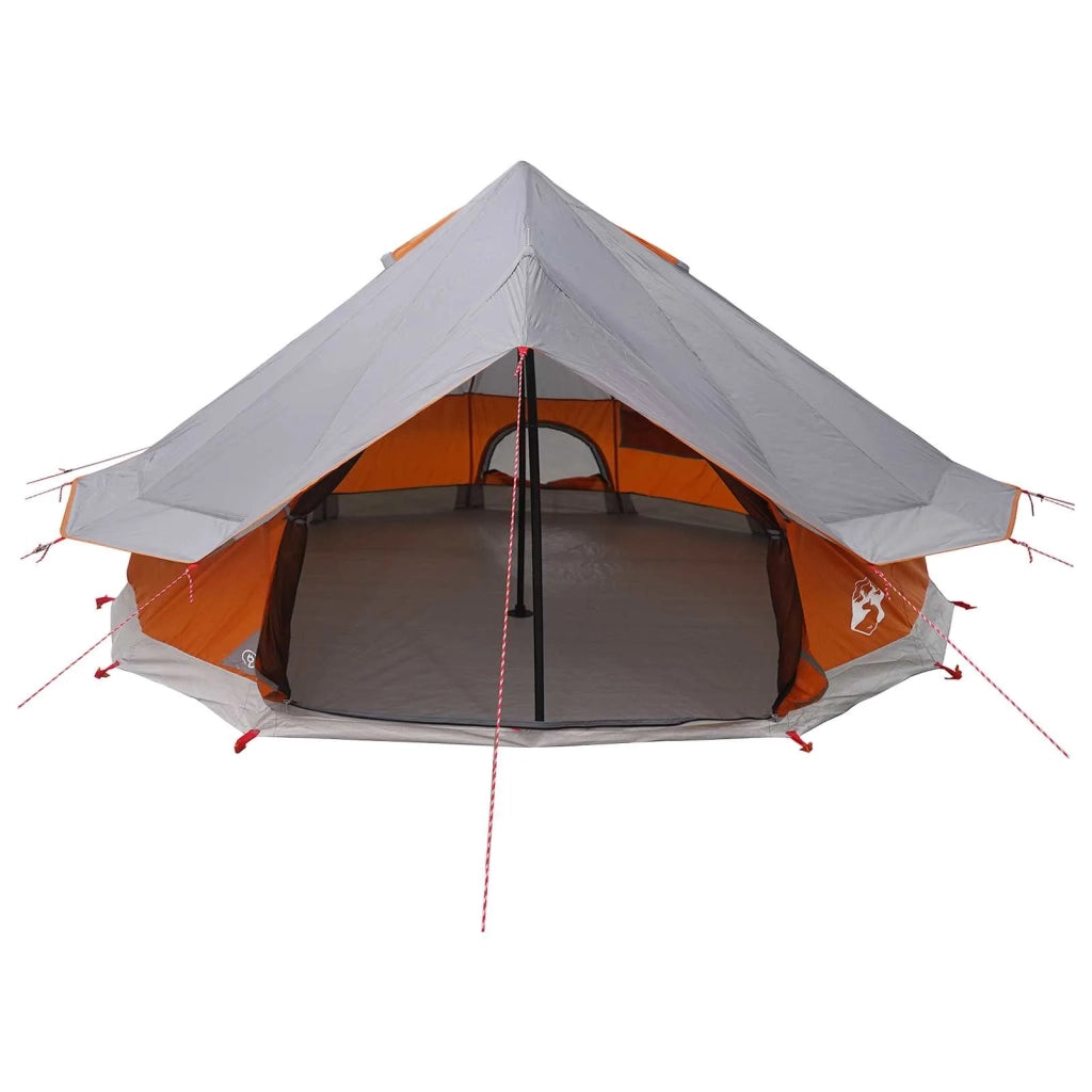 Tenda Tipi con tetto Grigio e arancione 700 x 700 x 395 cm 42028713