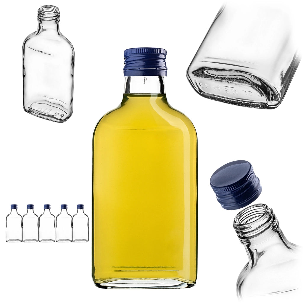 KADAX Butelka piersiówka 200ml BUT200 z zakrętką g