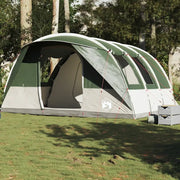 Tenda da Campeggio a Tunnel per 5 Persone-Tenda per Escursionismo Verde Impermeabile 823628