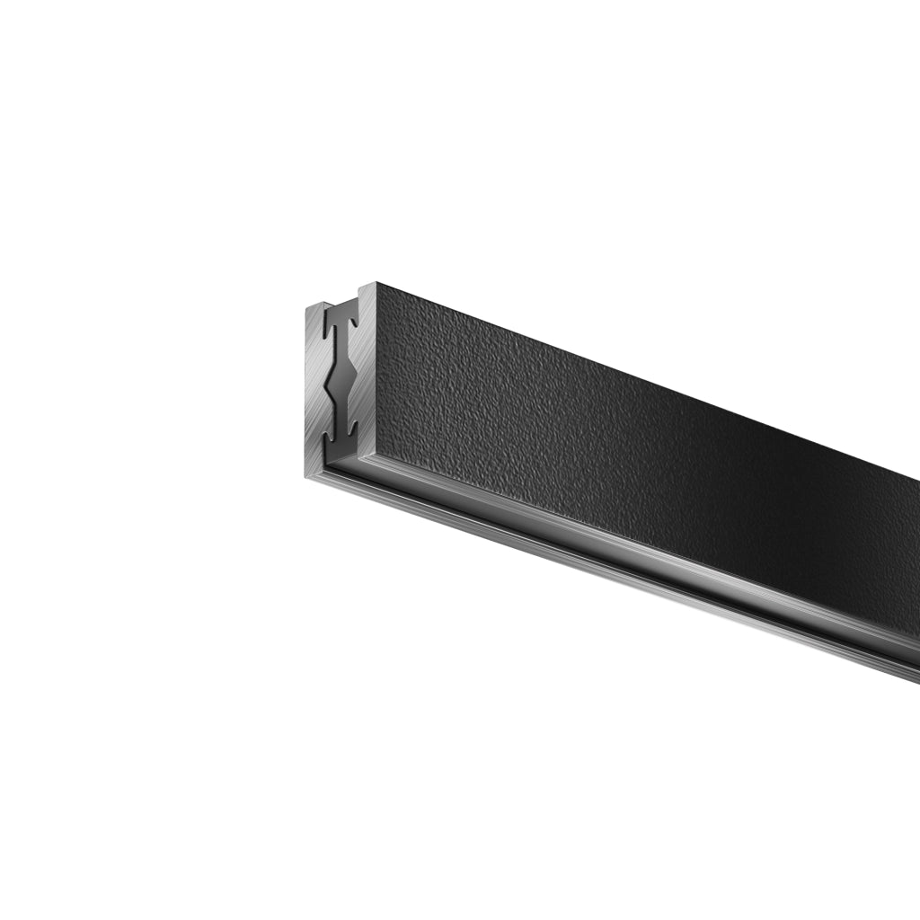 Binario magnetico FLARITY 100 cm nero alluminio Maytoni