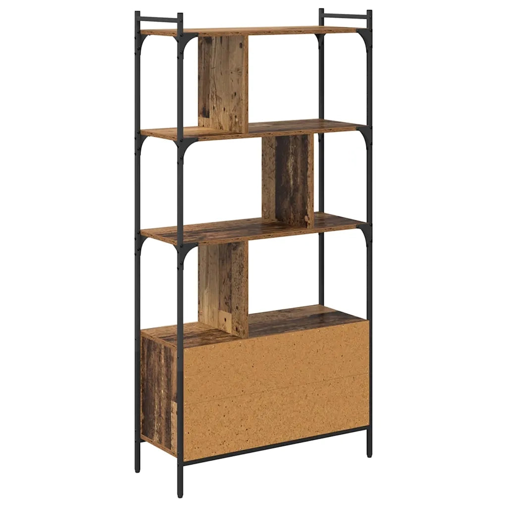 Libreria-Scaffale per Libri-Mobile di Stoccaggio Legno multistrato 539758