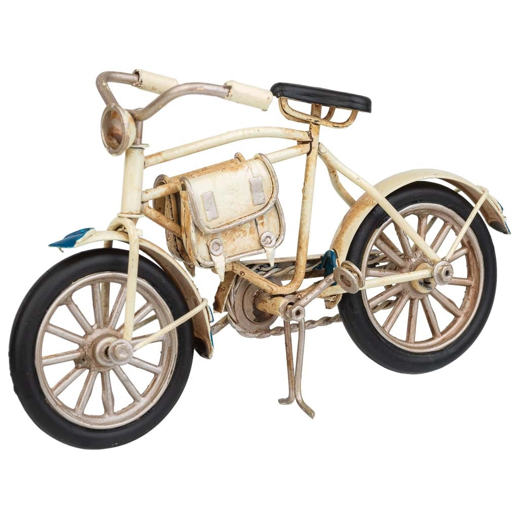 Bicicletta in metallo marrone 16x5x9h