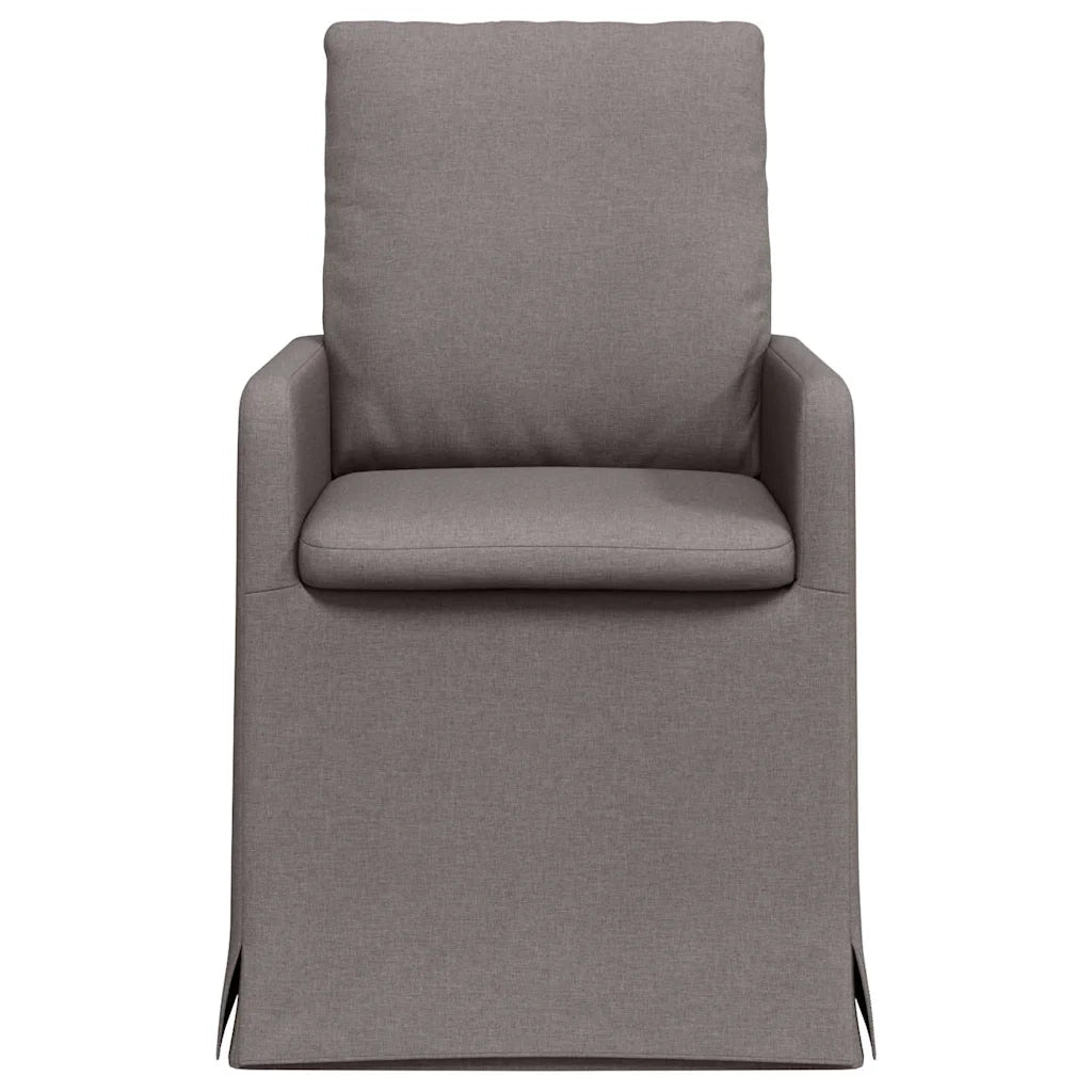 Sedie da pranzo 2 pcs Talpa 57 x 67 x 98 cm Tessuto