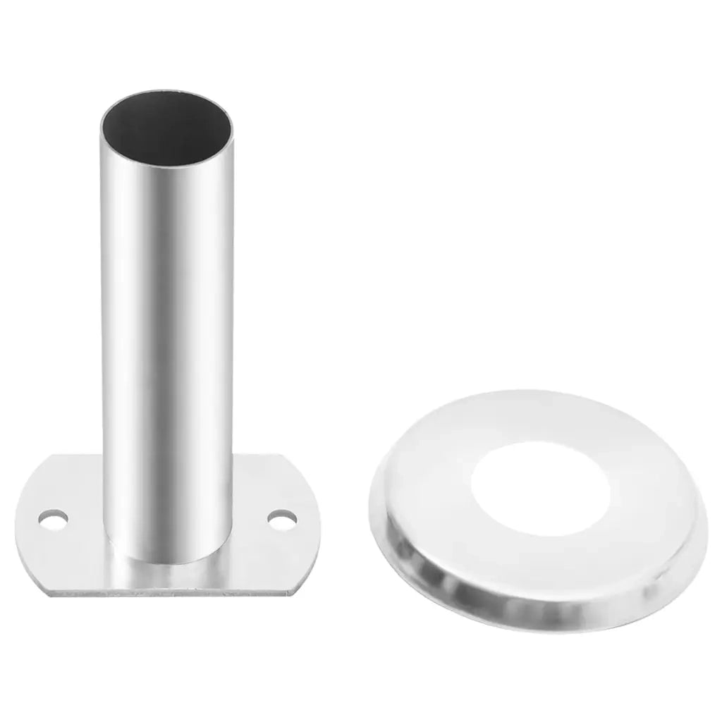 Staffe per Corrimano Scala da Piscina 2pz Acciaio Inox 304