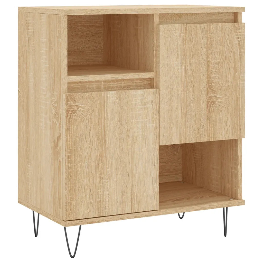 Credenze 3 pz | Madia | Buffet da pranzo | Armadio da pranzo Rovere Sonoma in Legno Multistrato