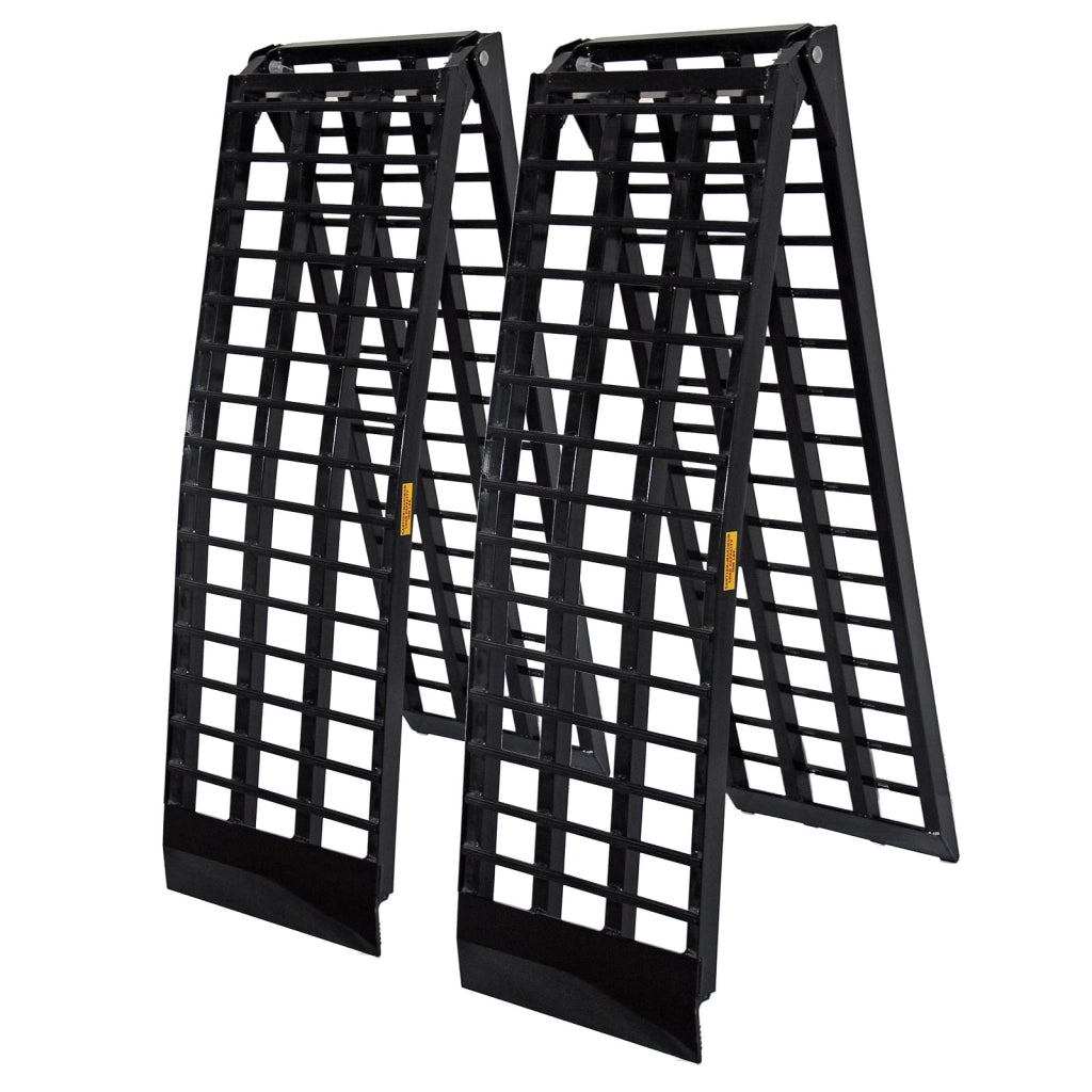 2x rampe di carico ripiegabili per moto ATV 274cm 680kg In alluminio Rampa di salita