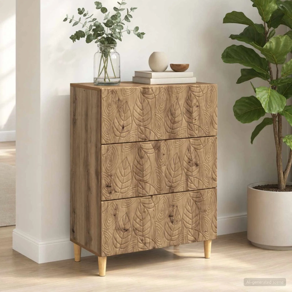Mobile con Cassetti Rovere Artigianale 66 x 34,5 x 90 cm 895074