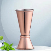 Vaso di misura a doppia faccia per cocktail - 25 ml & 50 ml - Accessori per home bar di lusso - Qualità premium - Strumento di misura per cocktail (Y318-1)