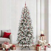 Albero di Natale artificiale con 300 LED Bianco 240 cm 3396069