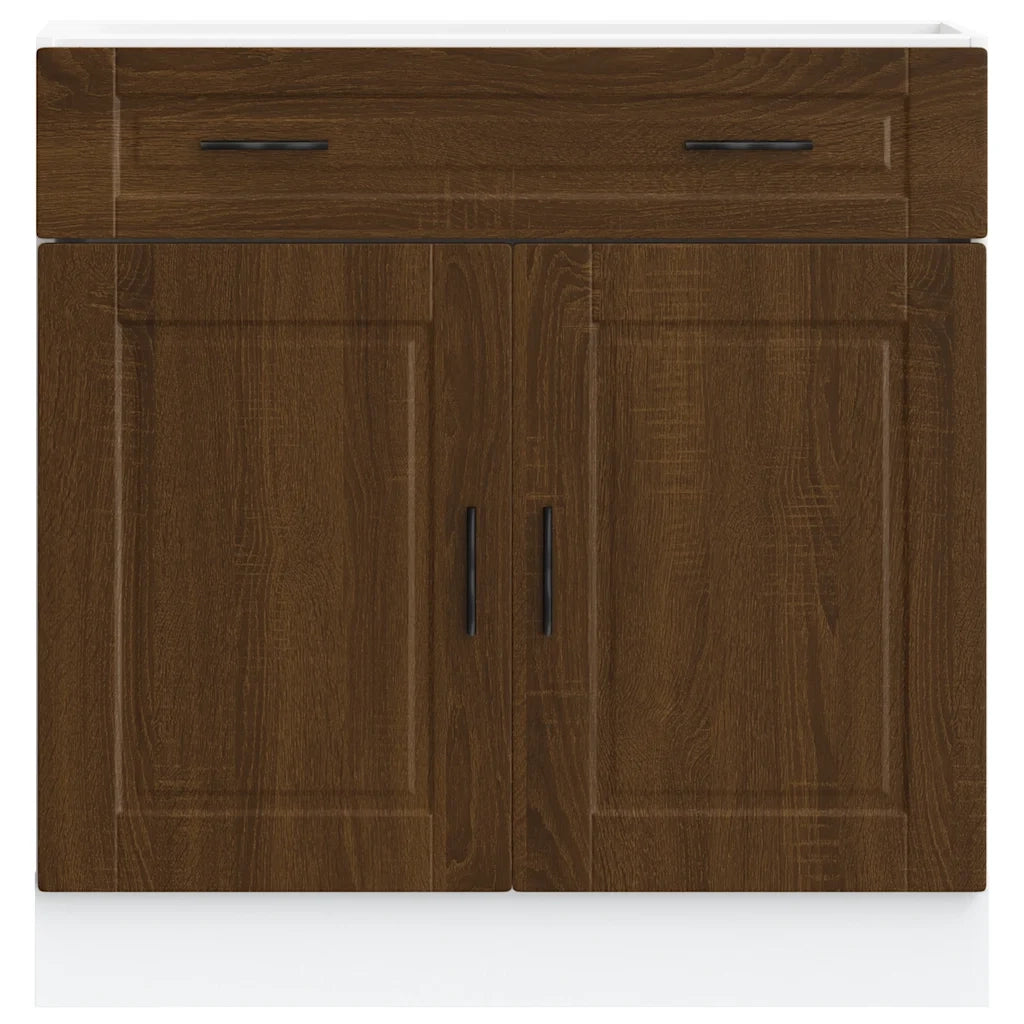 Base da Cucina Porto Rovere Marrone in Legno Multistrato 853984