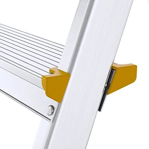 Drabest DD2X3 Scala Doppia Alluminio Pieghevole 2x3 Gradini Portata 150 Kg Certificata EN 131