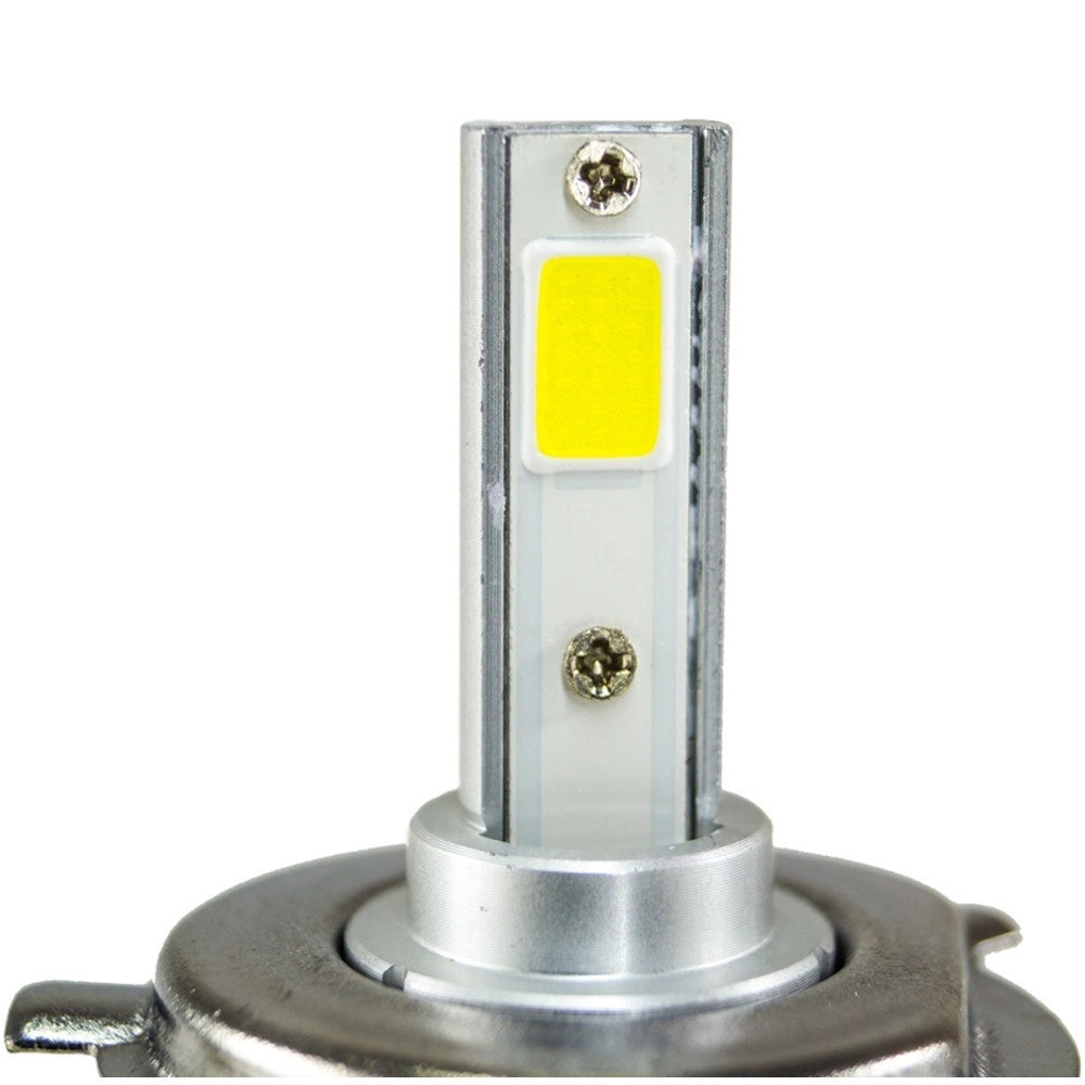 Trade Shop - Coppia Lampadine Auto Moto 30w 6000k Bianco Freddo Cob C1 H4 Led 3000lm -