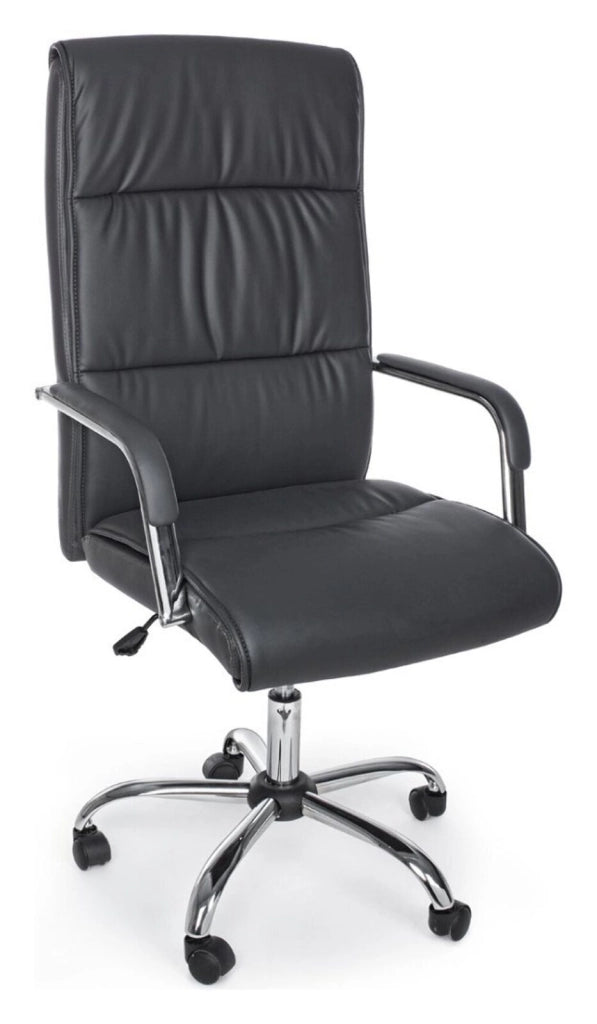 Poltrona Ufficio C-Br Queensland Grigio Sc - Bizzotto