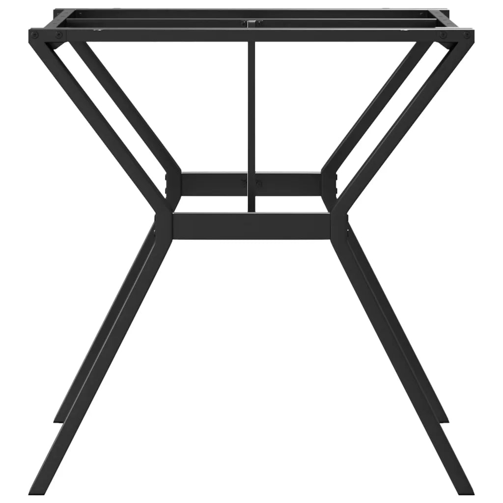 Telaio Gambe a Y per Tavolo da Pranzo 70x70x73 cm in Acciaio
