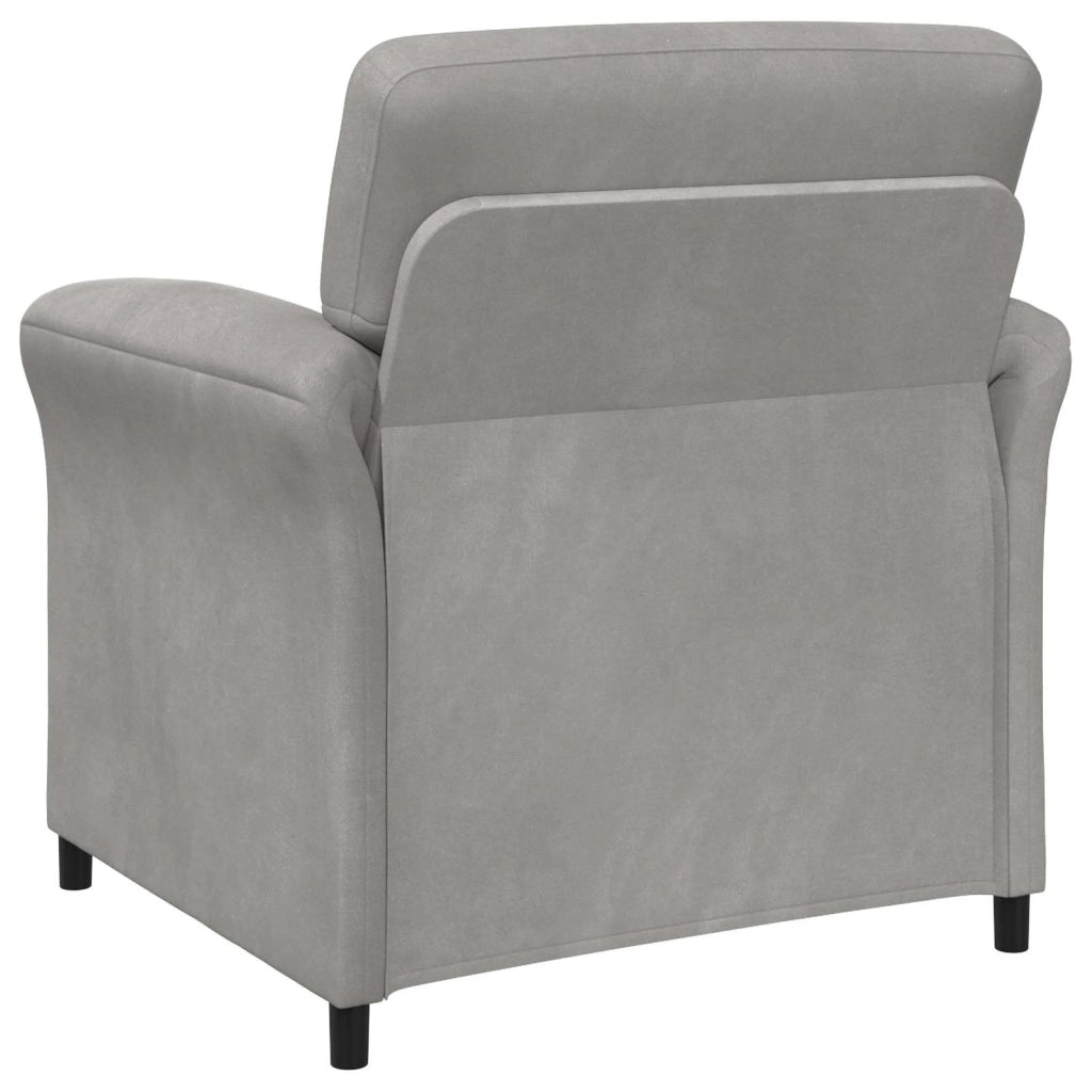 Set di divani 2 pz Grigio Chiaro Velluto 3424899