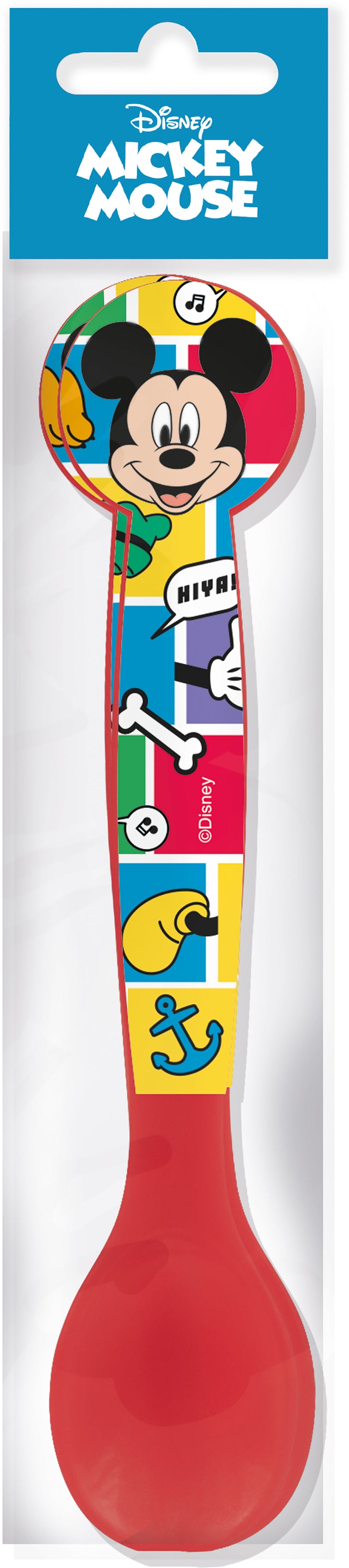 Set 2 posate in plastica Mickey Mouse Disney