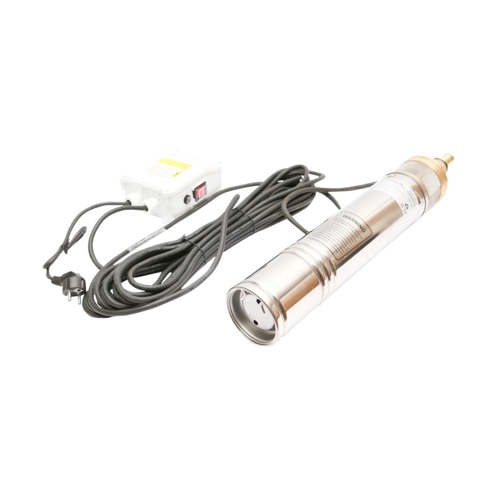 Pompa sommersa 4 pollici, 1100W, 50l/min profondità 89m, 220V con pannello di controllo 4SKM150 Breckner Germany