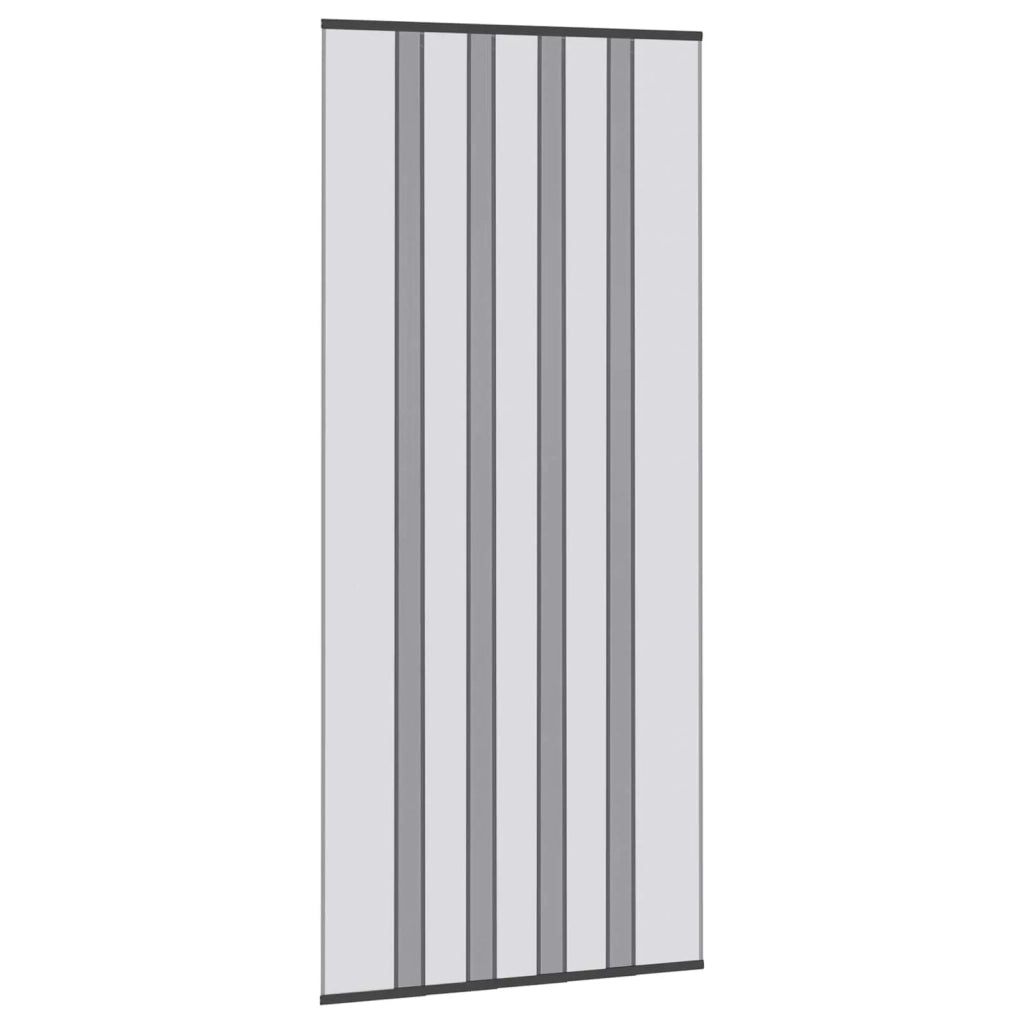 Zanzariera per porta con tenda in rete Nero poliestere 42037249