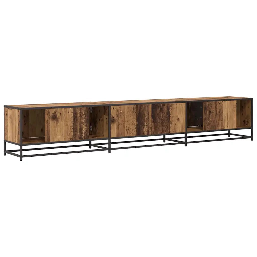 vidaXL Mobile TV Legno vecchio 240 x 35 x 41 cm Legno multistrato