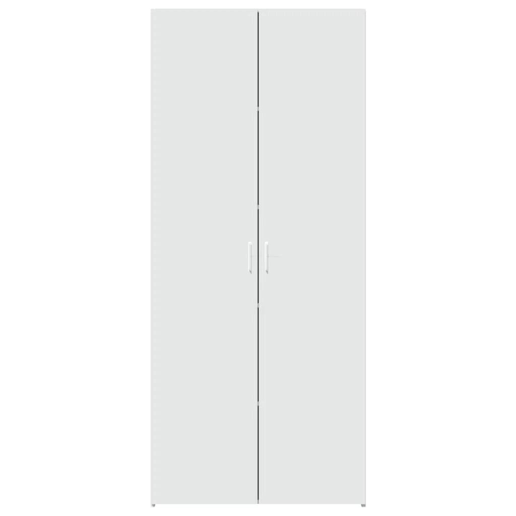 Buffet credenza cassettiera mobiletto mobile contenitore organizer cucina soggiorno salotto alto 80 x 42,5 x 185 cm legno ingegnerizzato bianco 02_0032774