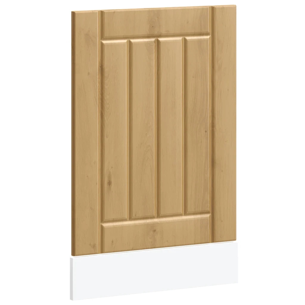 Pannello Lavastoviglie Rovere Artigianale Legno Multistrato