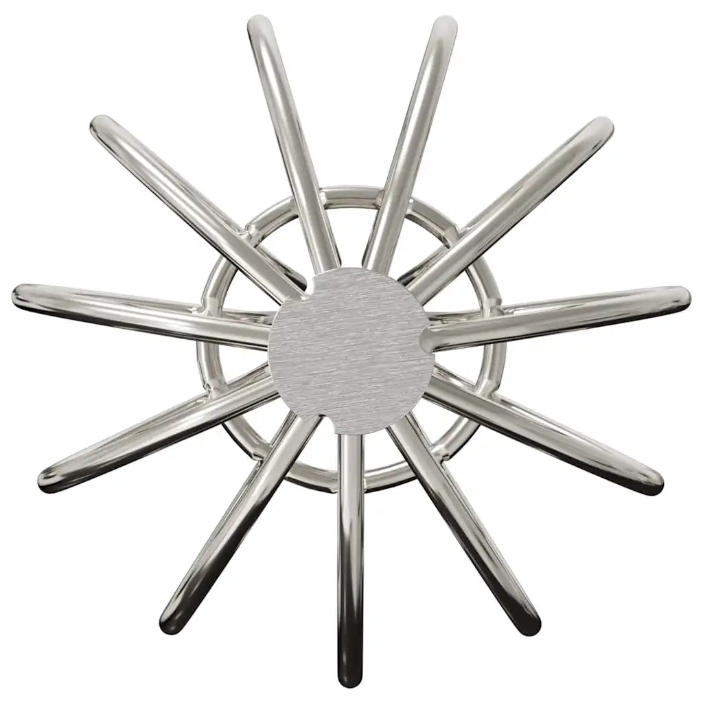 Protezione Foglie per Grondaia 8 pcs Argento 50 mm 42019385