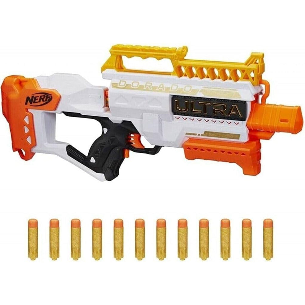 Nerf Hasbro Ultra Dorado Blaster con 12 Proiettili Fucile Giocattolo Idea Regalo