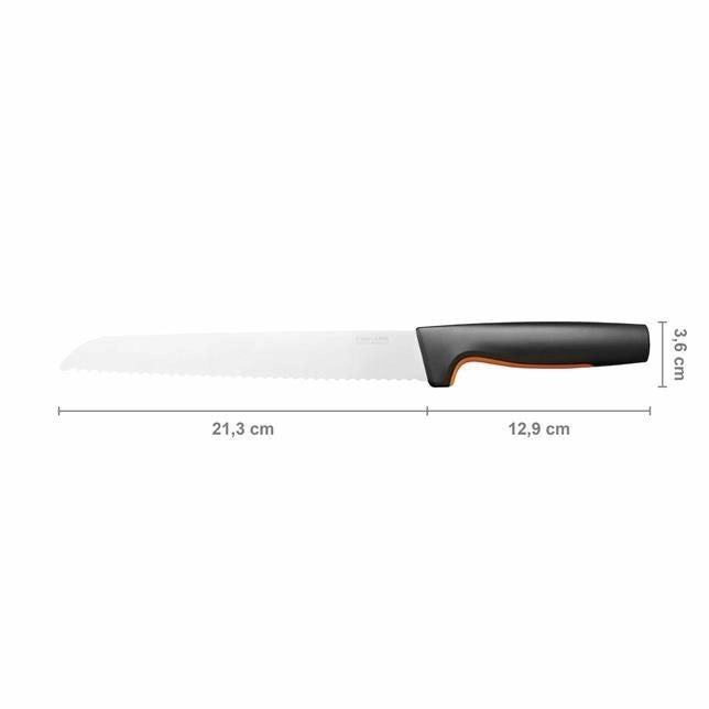 Fiskars 1057538 coltello da cucina Acciaio inox 1 pz Coltello da pane