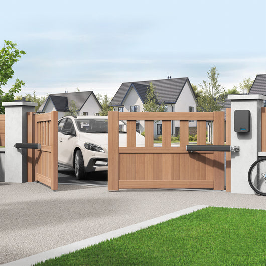 Motore per cancello a battente 24 V – Avidsen SE 114176 – fino a 1,75 m/150 kg