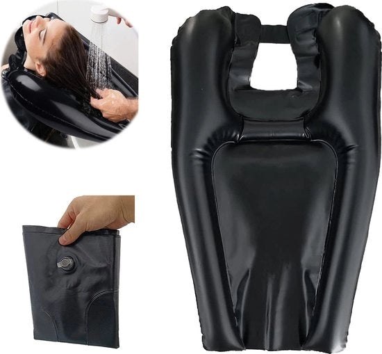 Wastafel per capelli in PVC - opvougbile - per uso in salone mobile - per lavare capelli