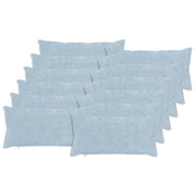 Federa 12 pz HEERLEN Azzurro 40 x 80 cm 910224