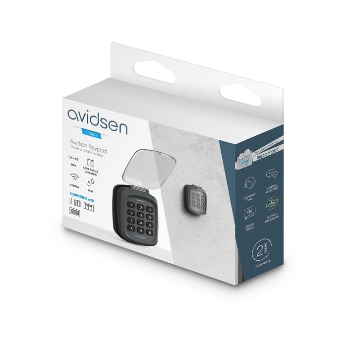 Tastiera numerica Wireless per motorizzazioni 114255 Avidsen