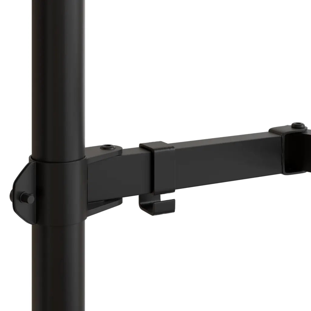 Supporto per Monitor in Acciaio Nero VESA 75/100 mm 358001