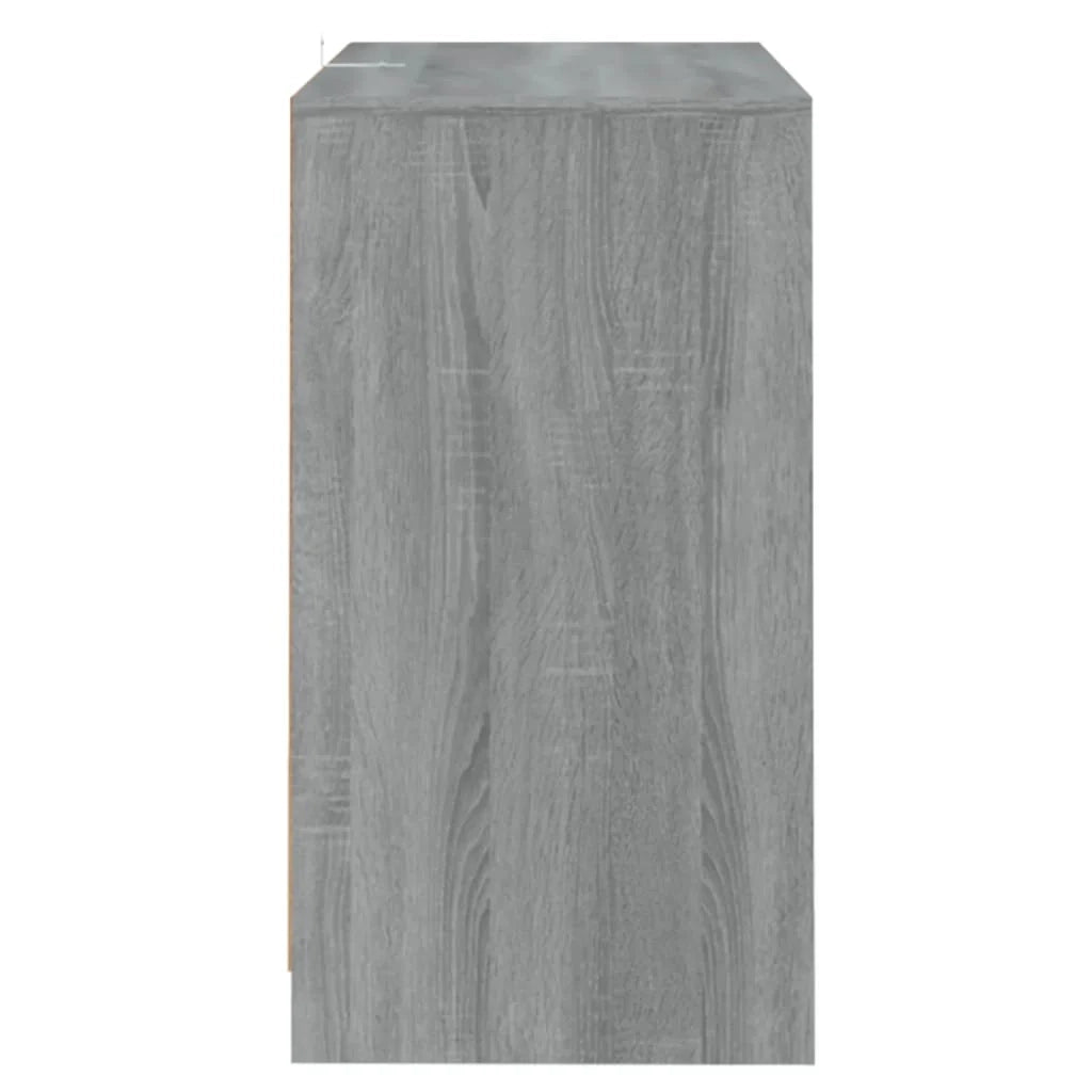 Buffet credenza cassettiera armadio mobile contenitore organizer cucina soggiorno Sonoma 70 x 41 x 75 cm legno ingegnerizzato grigio 02_0036519