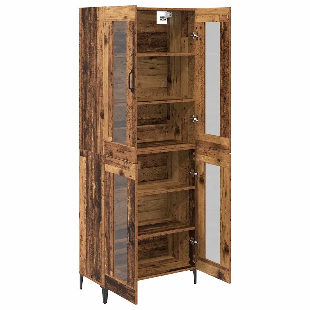 Credenza Legno vecchio 69,5 x 34 x 180 cm Legno multistrato