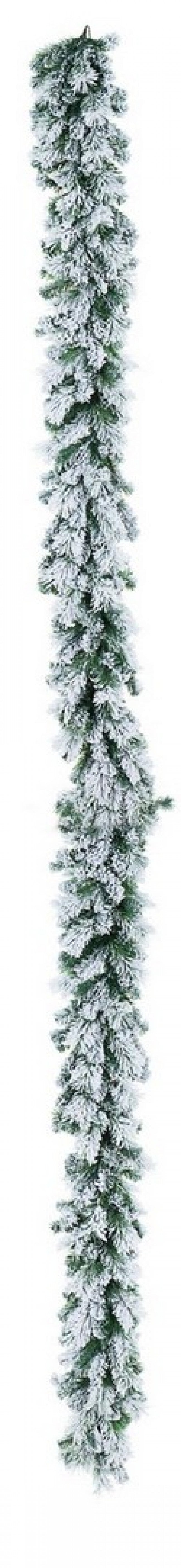 Boa Decorativo Cermis Innevato Altezza 270cm (4 Pezzi)