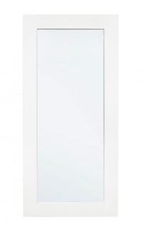 Specchio Rettangolare Legno Bianco Moderno da Interno 82x172 - YOUNG