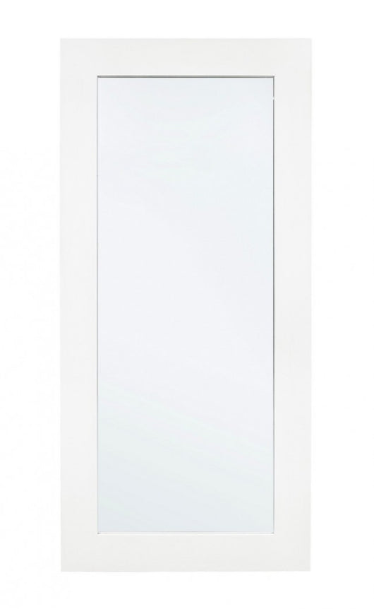 Specchio Rettangolare Legno Bianco Moderno da Interno 82x172 - YOUNG