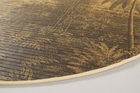 Set 6 Tappeti in Bamboo Marrone Rustico da Interno 120 - STARDUST