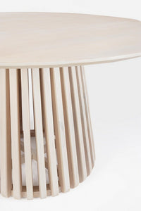 Tavolo Legno Marrone Moderno da Interno 130 cm - ELIJAH