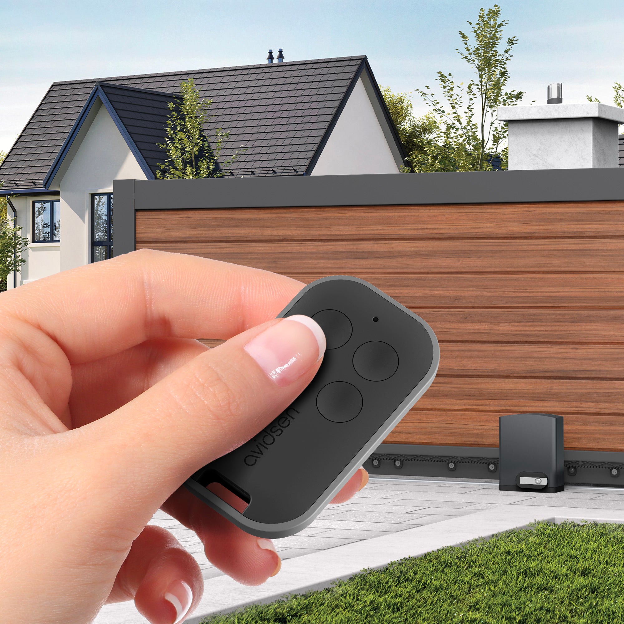 Motore Cancello Scorrevole Avidsen Orea 550 – anta fino a 8 m / 500 kg