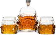 Set di caraffate per whisky Stormtrooper - bicchieri per whisky - bourbon scotch gin - regalo di compleanno uomo donna - Thumbs