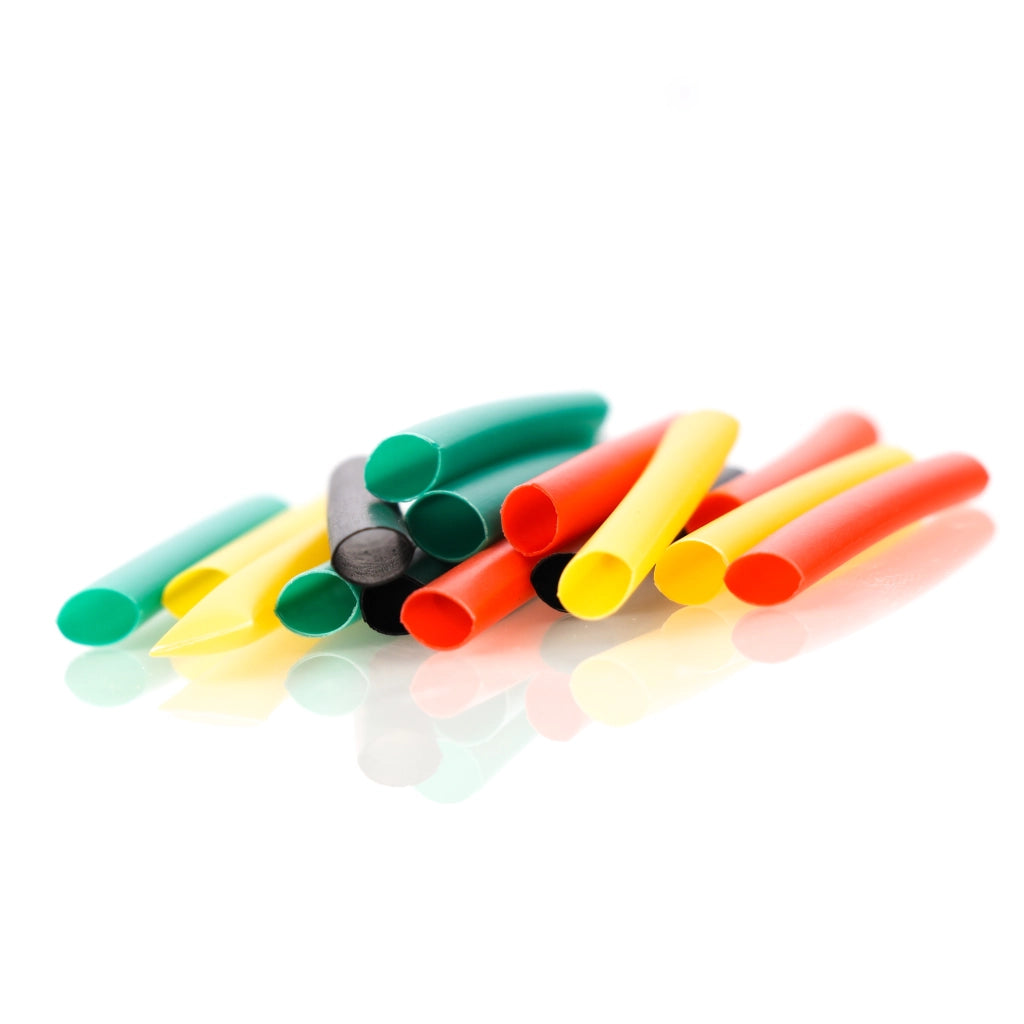 Set di Tubetti Termorestringenti Rosfix – 164 Pezzi | Poliolefina, 8 Dimensioni, 5 Colori