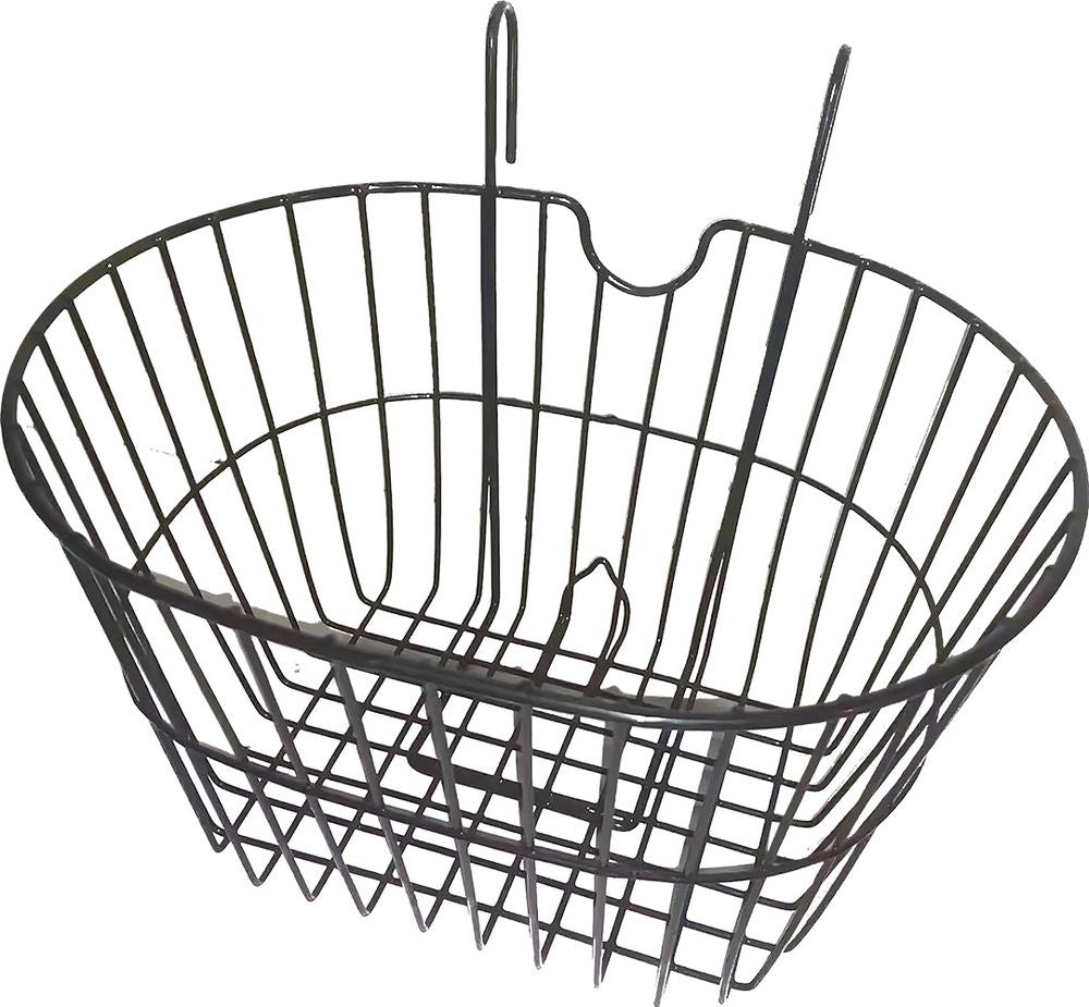 ON BIKE Cestino anteriore a maglie larghe per bici con attacchi al manubrio