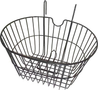 ON BIKE Cestino anteriore a maglie larghe per bici con attacchi al manubrio