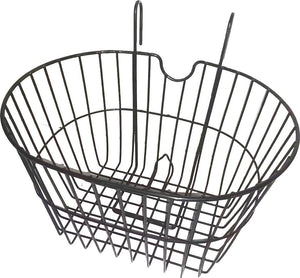 ON BIKE Cestino anteriore a maglie larghe per bici con attacchi al manubrio