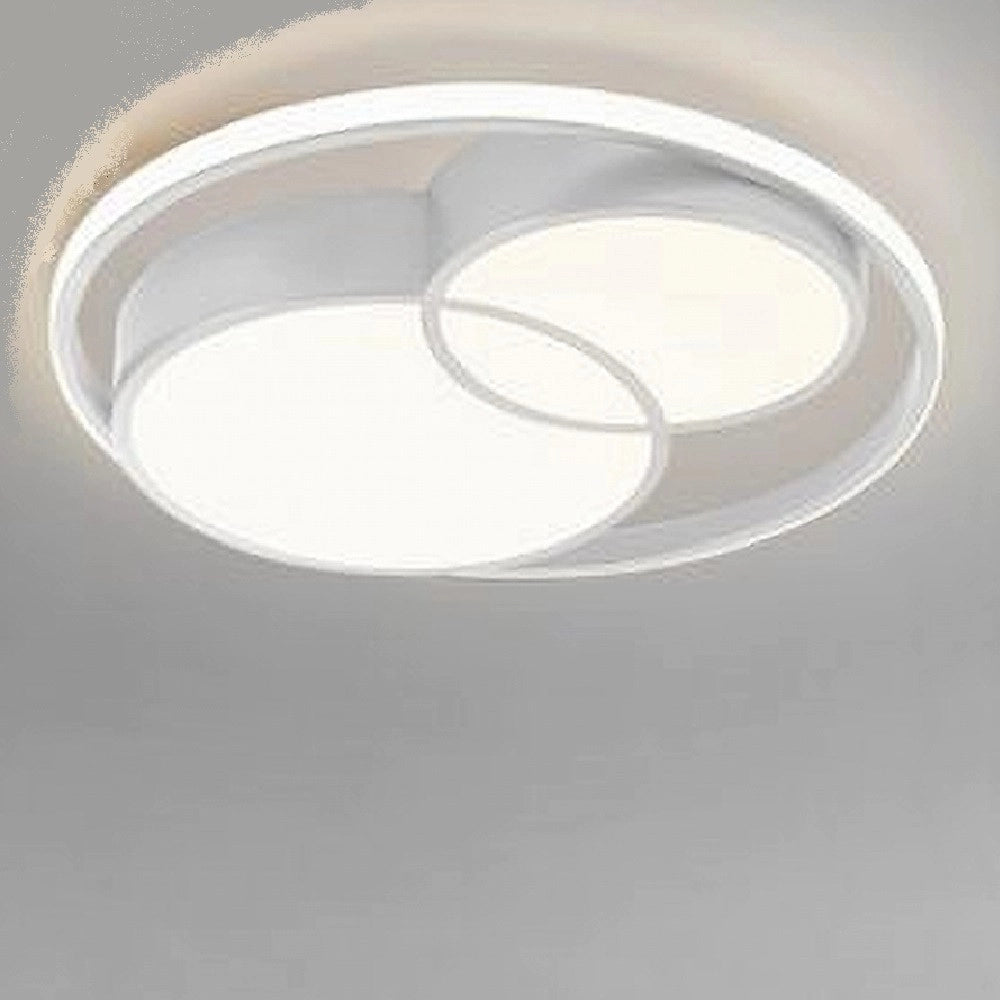 Trade Shop - Plafoniera Led 36 W Cerchio Bianco Moderno Da Soffitto Tonda Luce Naturale 71431 -