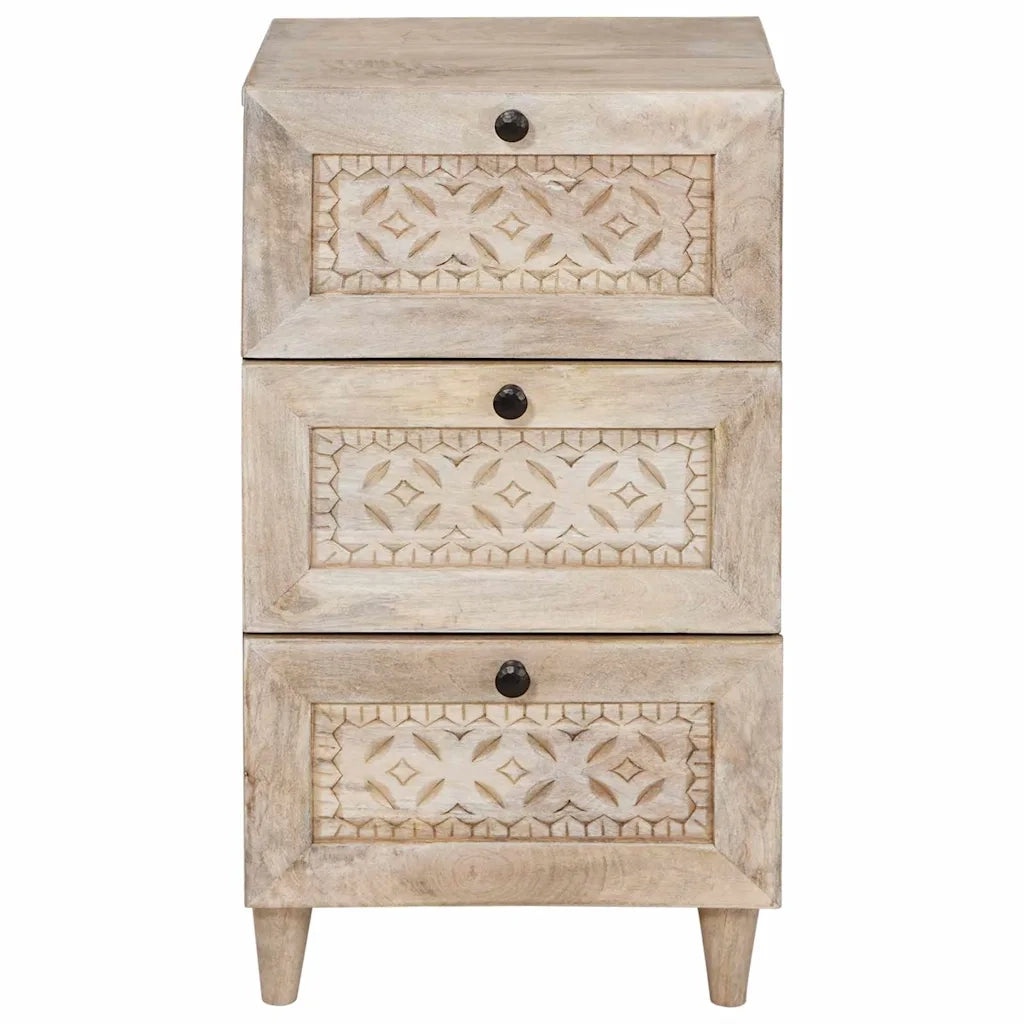Credenza con cassetto Bianco 33.5 x 40 x 75 cm 4018139