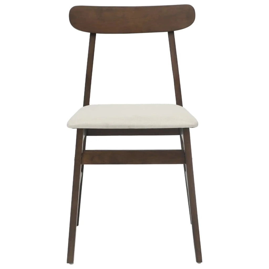 Sedia da pranzo 2 pcs Marrone Scuro e Chiaro 42020483